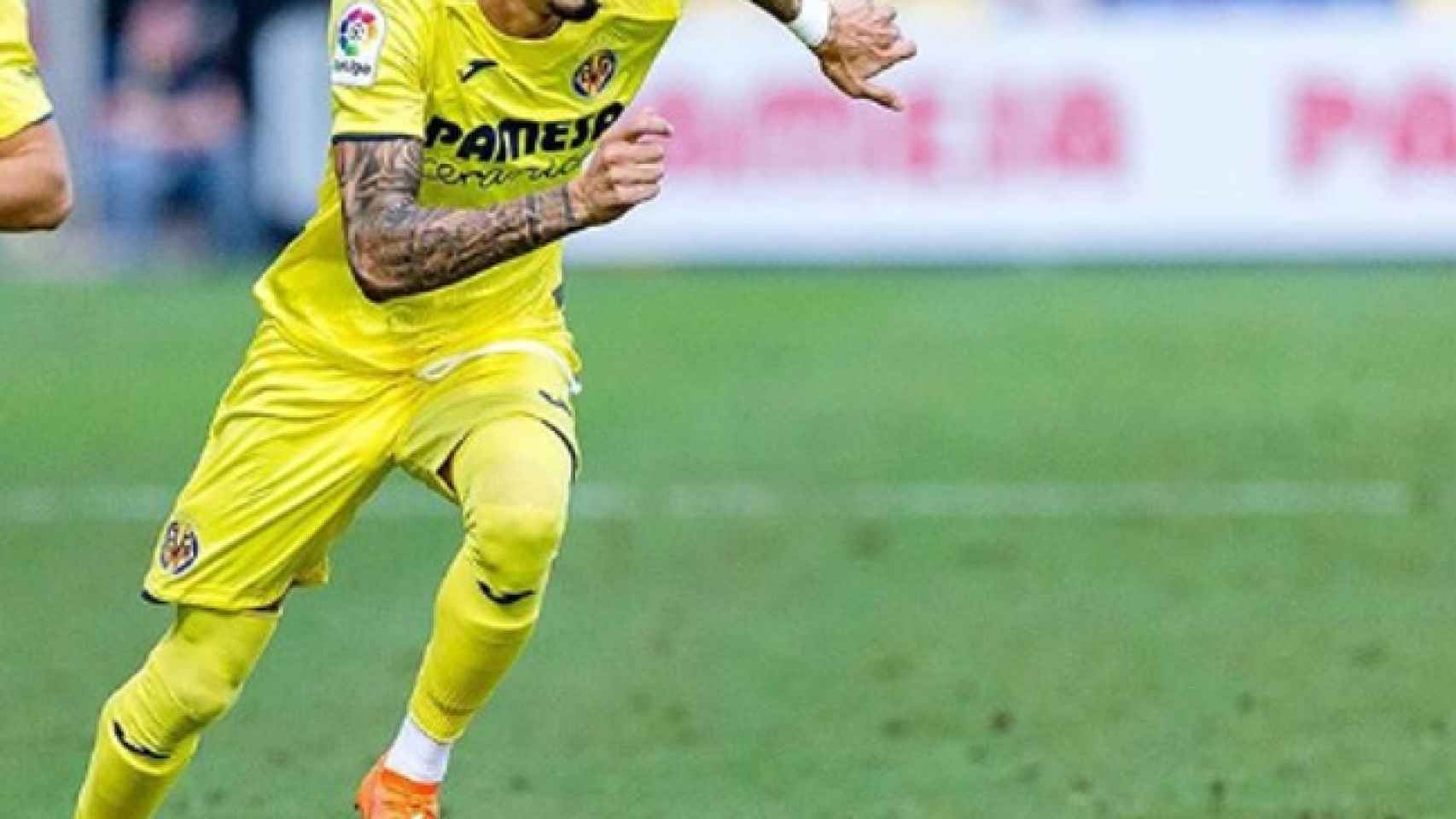 Samu Castillejo en un partido de pretemporada con el Villarreal. Foto: Instagram (@samucastillejo)