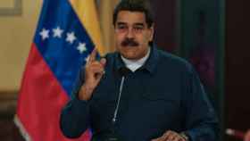 Nicolás Maduro durante una intervención televisiva.