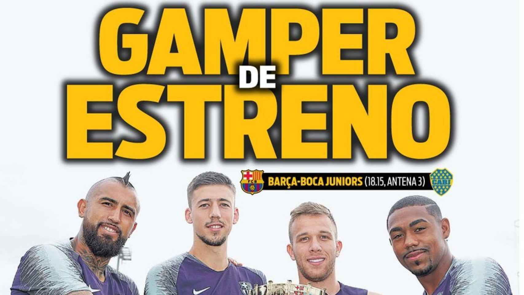 Portada del diario Sport (15/08/2018)