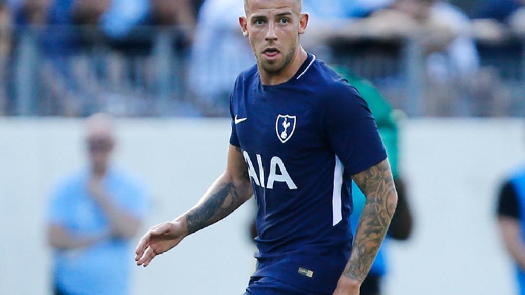 Alderweireld durante un partido de la ICC. Foto: tottenhamhotspur.com