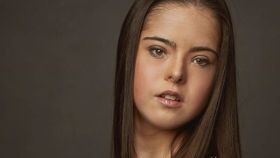 Marián Ávila, primera modelo española con síndrome de Down que desfila en Nueva York.