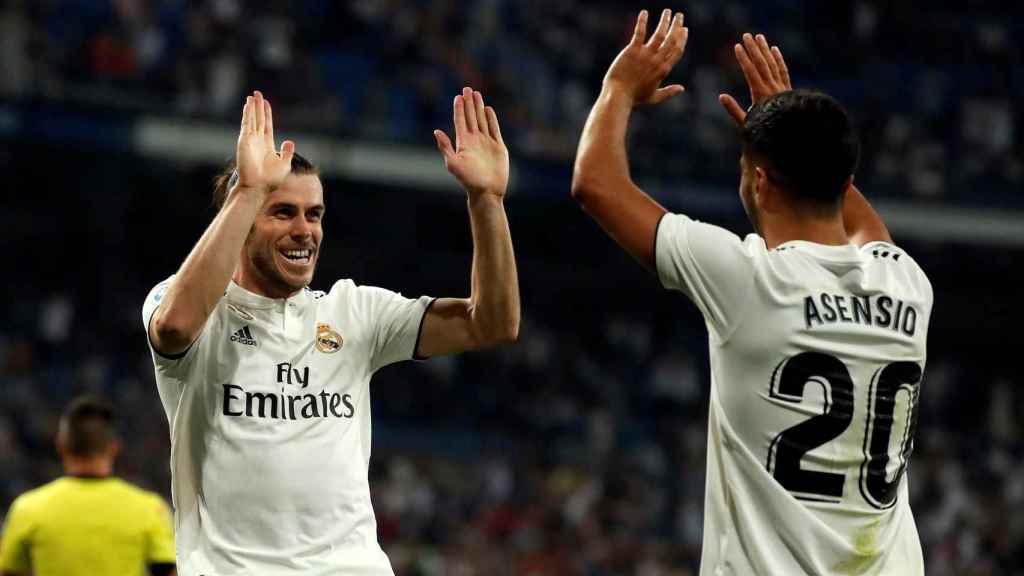 Bale, durante un partido del Real Madrid