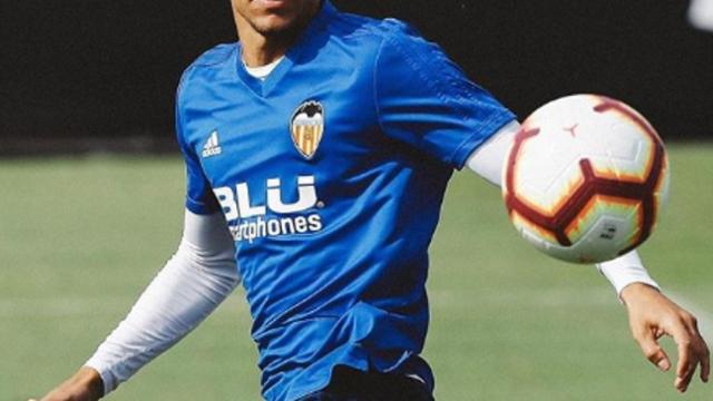 Rodrigo entrena con el Valencia. Foto: Instagram (@rodrigom_91)