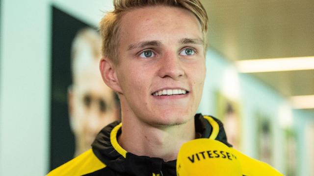 Odegaard, cedido al Vitesse. Foto: vitesse.nl