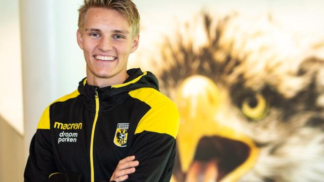 Odegaard, cedido al Vitesse. Foto: vitesse.nl