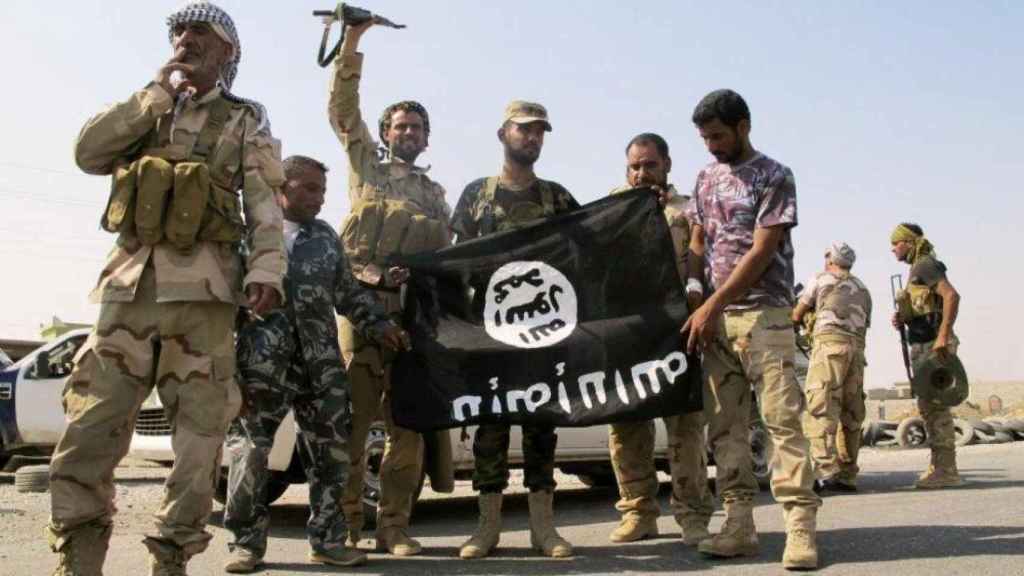 Combatientes del Estado Islámico, en una imagen de archivo.