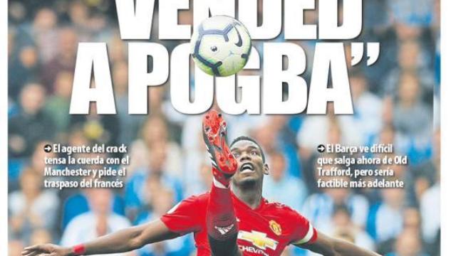 Portada diario Mundo Deportivo (22/08/2018)