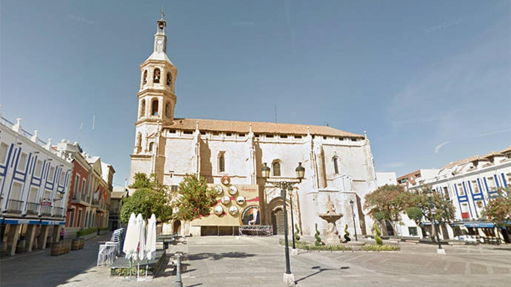 Iglesia de la Asunción, en Valdepeñas (Google)