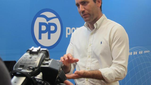 El secretario general del PP, Teodoro García