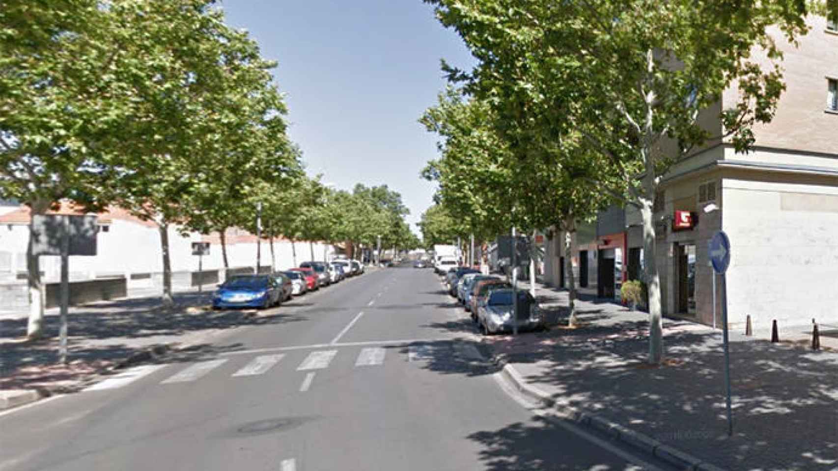FOTO: Un paso de peatones en la Avenida Tablas de Daimiel (Google)