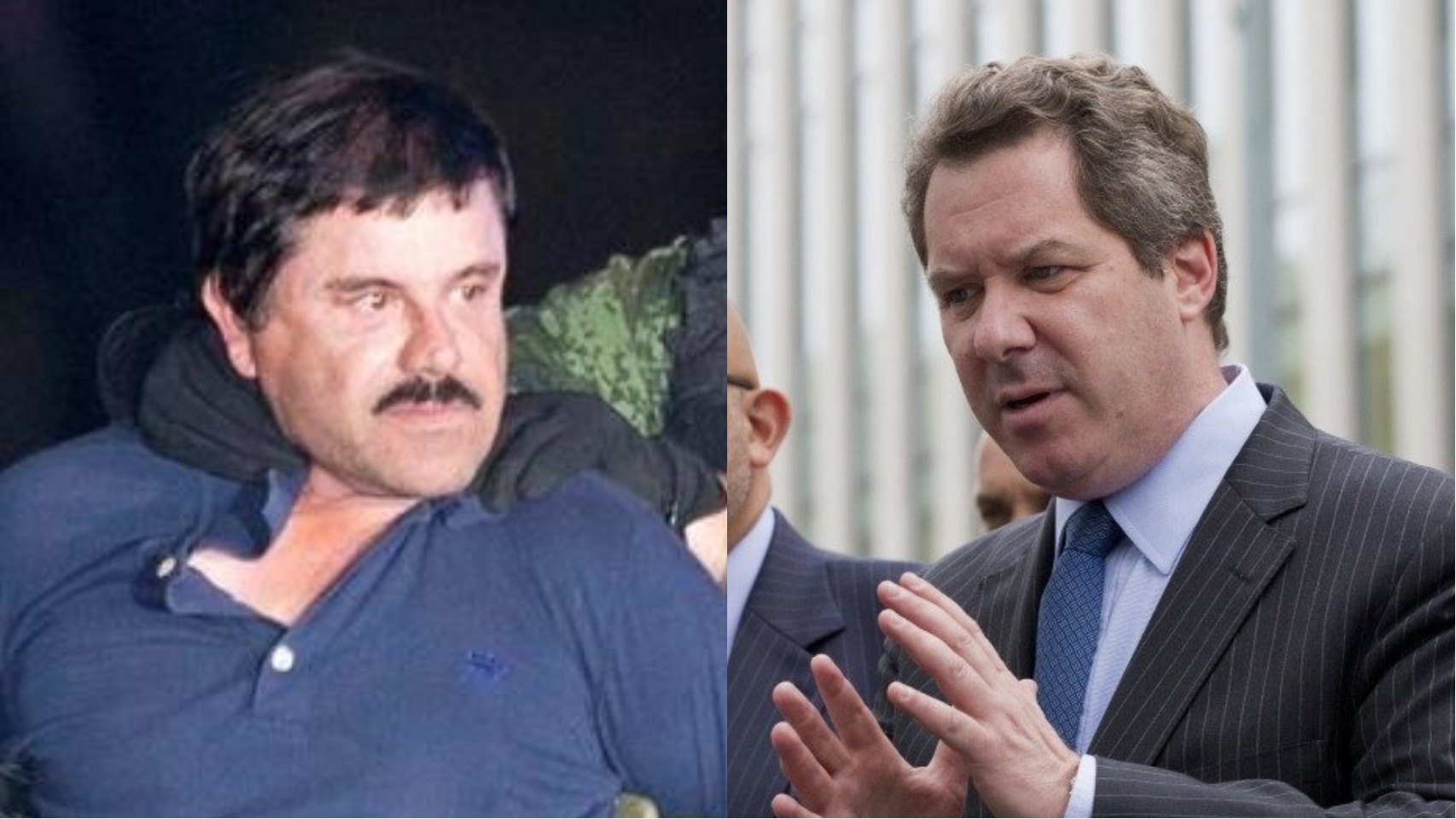 'El Chapo' y su nuevo abogado, Jeffrey Lichtman.