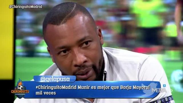 Congo en El Chiringuito. Foto: Twitter. (@elchiringuitotv)