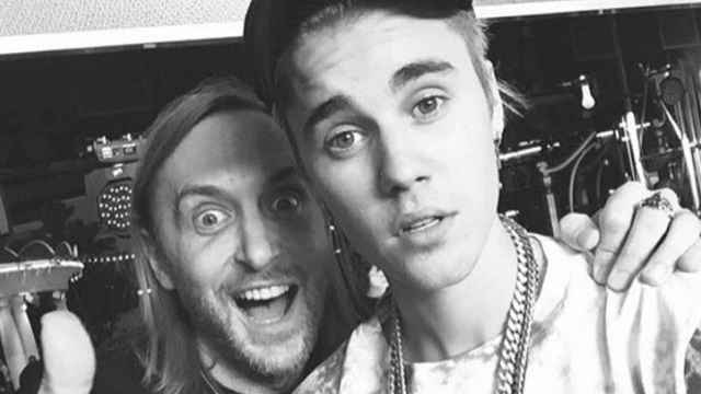 David Guetta junto a Justin Bieber