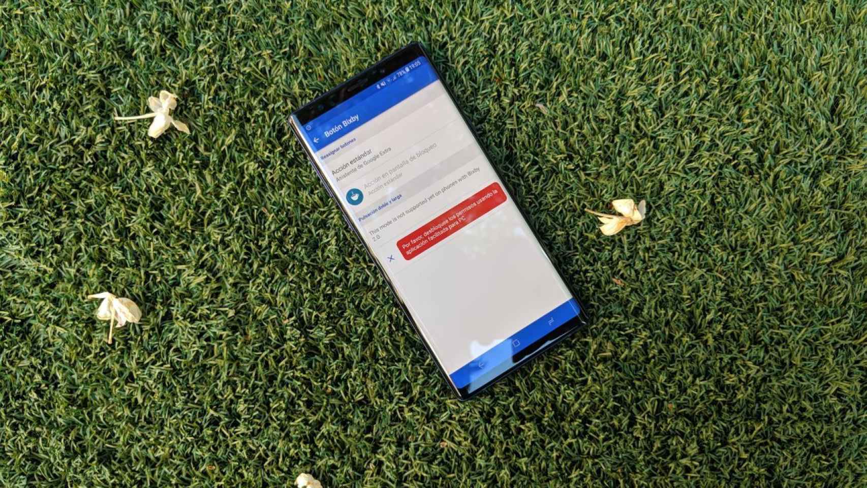 Cómo bloquear el botón de Bixby en el Galaxy Note 9, o hacer que sea útil