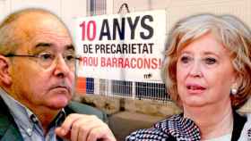 Josep Bargalló (ERC), que ha prometido recuperar las subvenciones a las guarderías, e Irene Rigau (JxCAT).