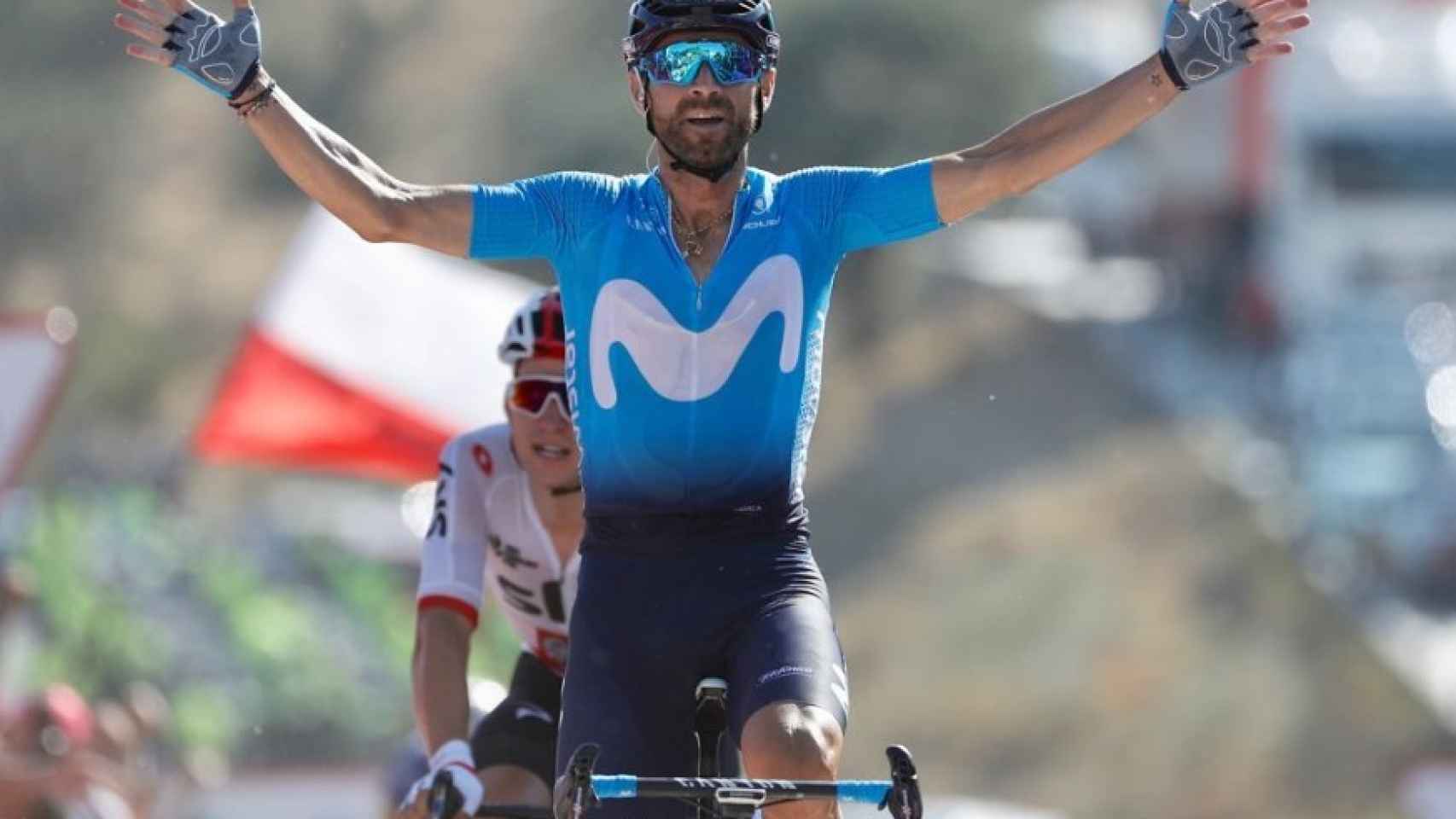Valderde gana la segunda etapa de La Vuelta.