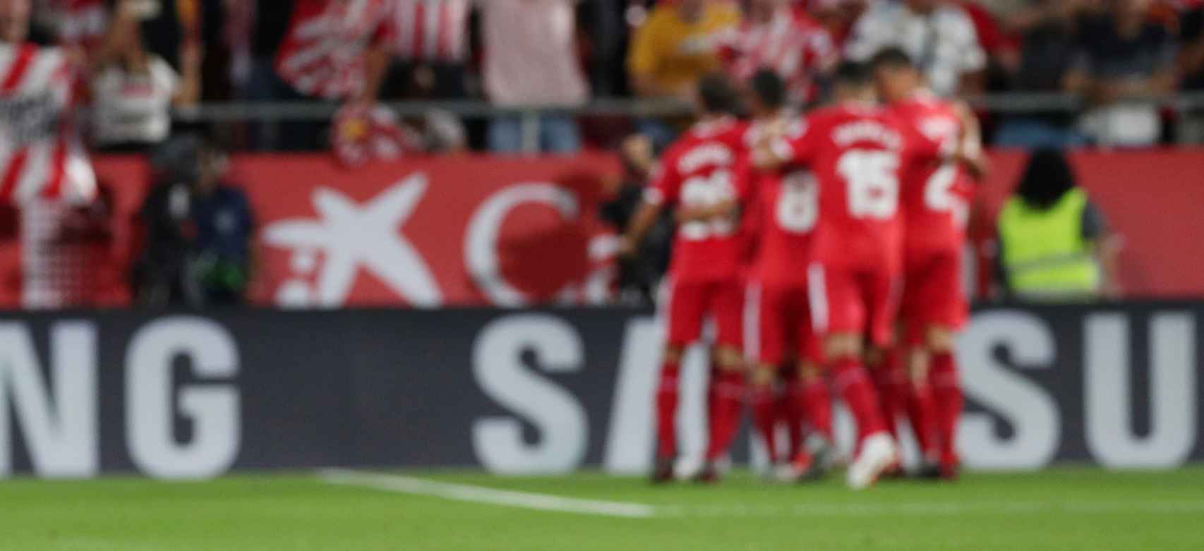 Gareth Bale, tras el gol del Girona