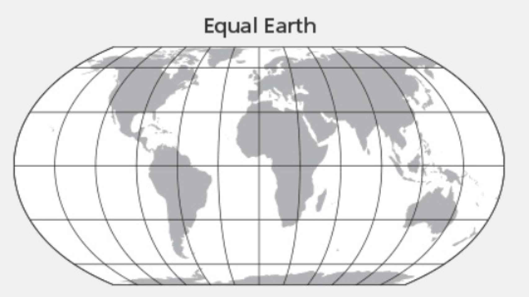 El mapa de Equal Earth Project.
