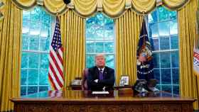 Trump habla con Enrique Peña Nieto sobre el TLCAN en el Despacho Oval.