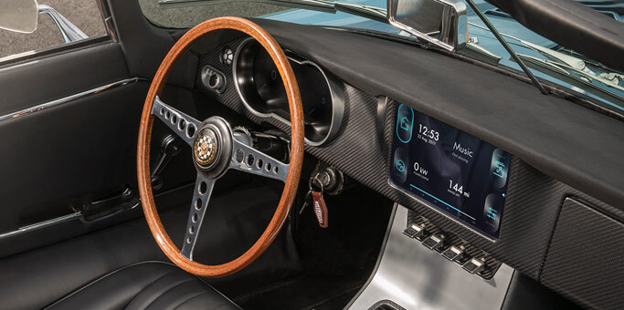 jaguar e-type zero concept interior