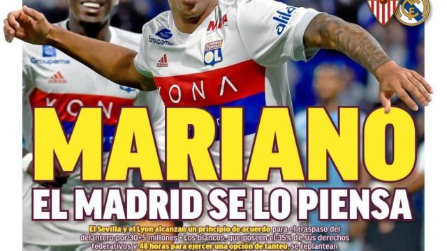 Portada diario Marca (28/08/2018)