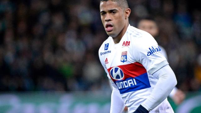 Mariano durante un partido del Lyon. Foto: ol.fr