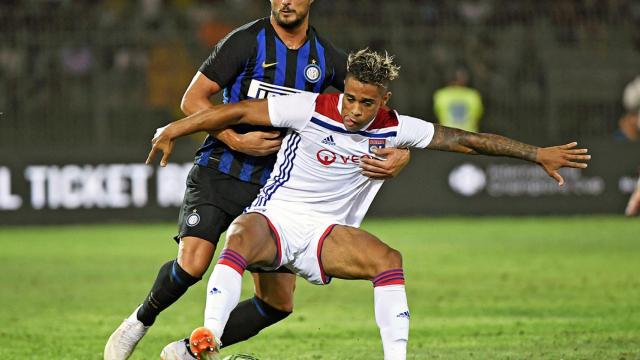 Mariano Díaz, durante un partido del Olympique de Lyon Foto:ol.fr