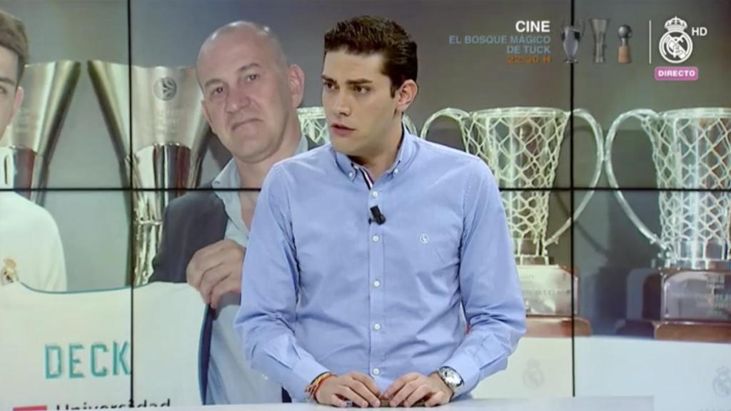 Jorge Calabrés, en la tertulia de Realmadrid TV