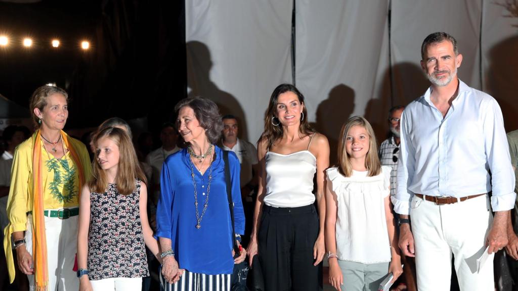La Familia Real en Palma.