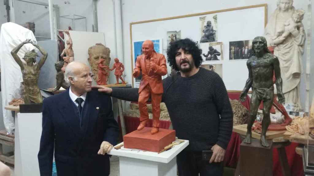 El hermano de Chiquito de la Calzada y Ramón Chaparro, el escultor. Vía Toni Antonio.