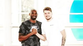 Luka Doncic y Kobe Bryant