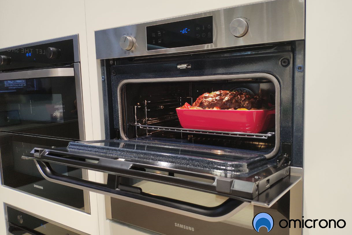 horno samsung Dual Cook Flex compartimento superior
