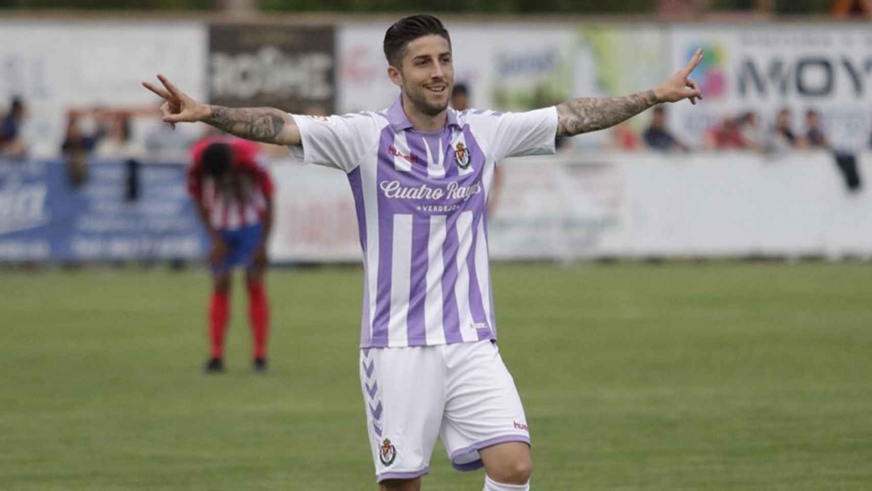 Antonio Domínguez, nuevo jugador del Sabadell. Foto Twitter (@realvalladolid)