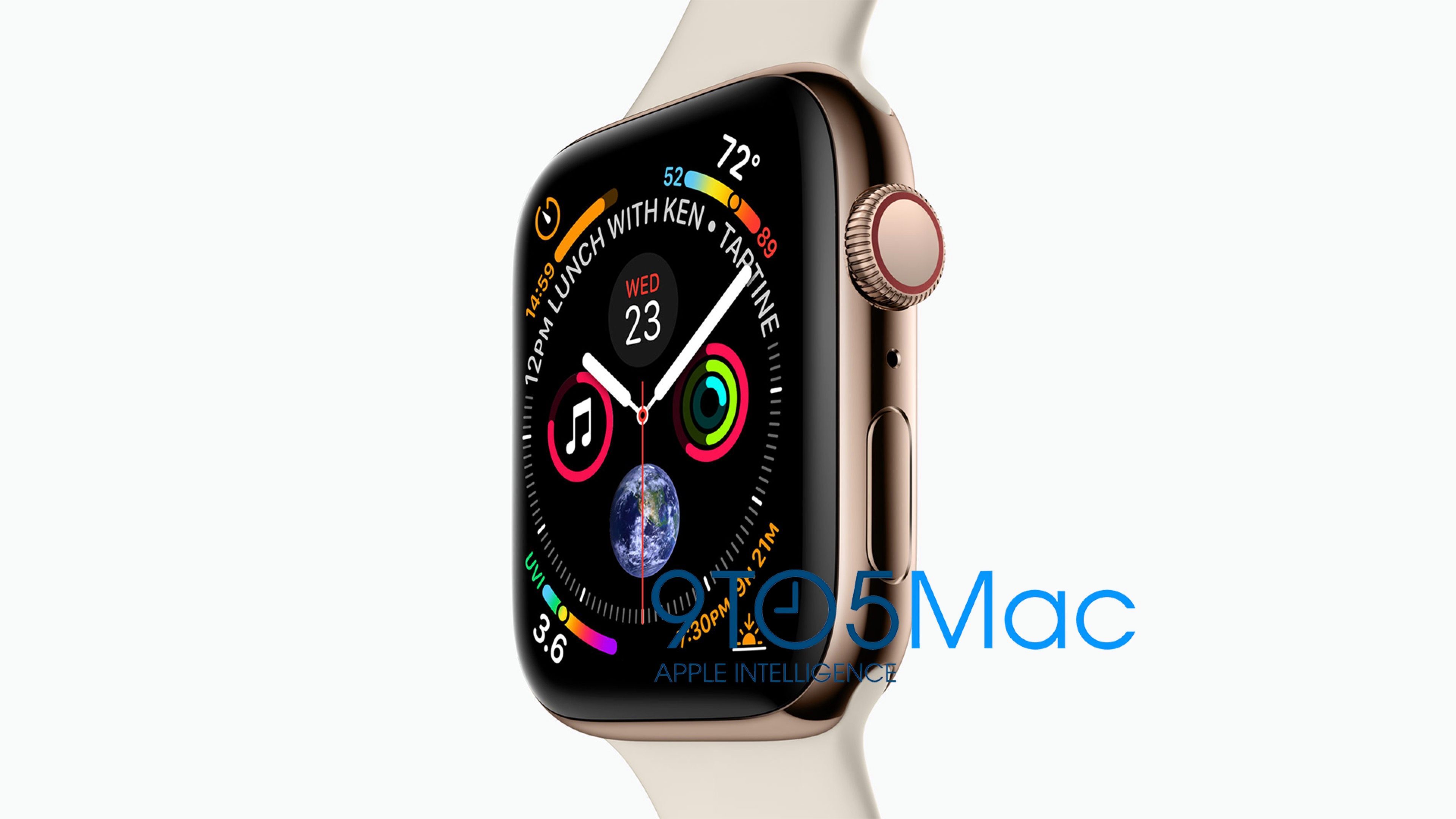 apple watch series 4 imagen filtrada