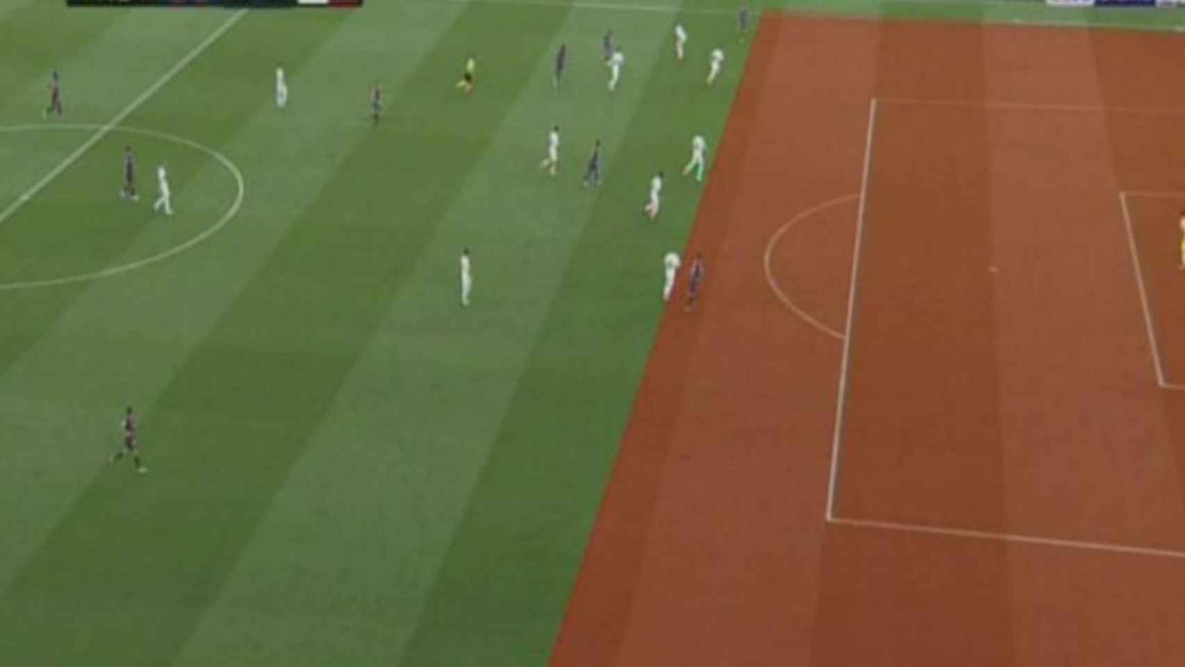 Jordi Alba no estaba en fuera de juego en el gol de Suárez.