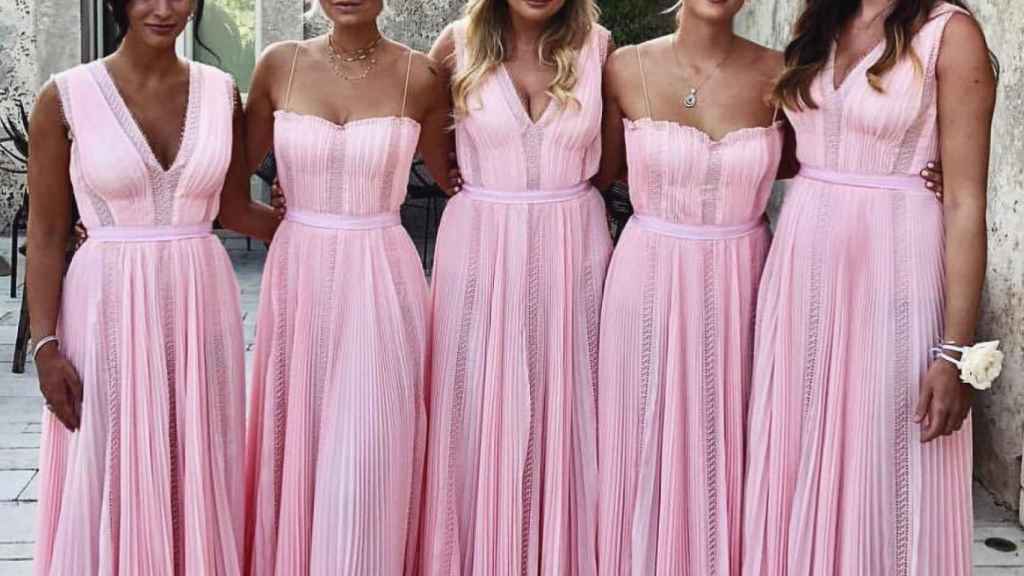 Chiara Ferragni opta por vestidos ecológicos para sus damas de honor