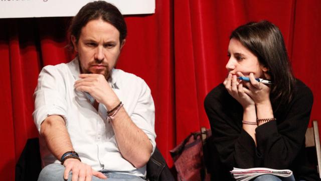 Pablo Iglesias e Irene Montero.