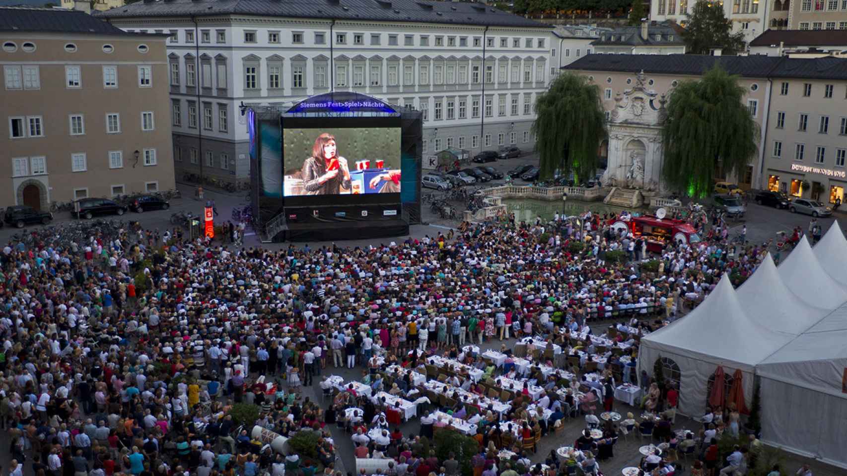 Uno de los escenarios del festival de Salzburgo en esta edición.