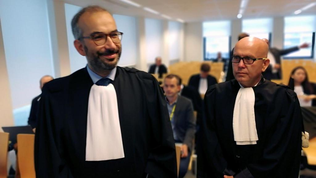 Los abogados de Llarena, Hakim Bourlabah, y de Puigdemont, Gonzalo Boye