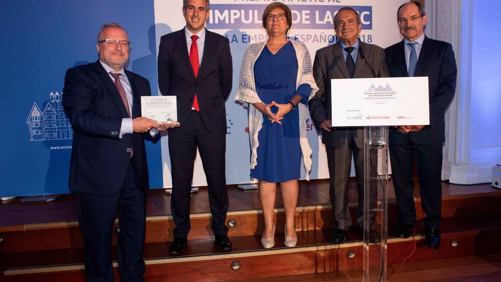 Fira de Barcelona gana el premio Ametic al impulso tecnológico a la empresa
