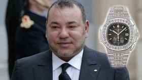 El rey de Marruecos luce un reloj con 1.075 diamantes incrustados