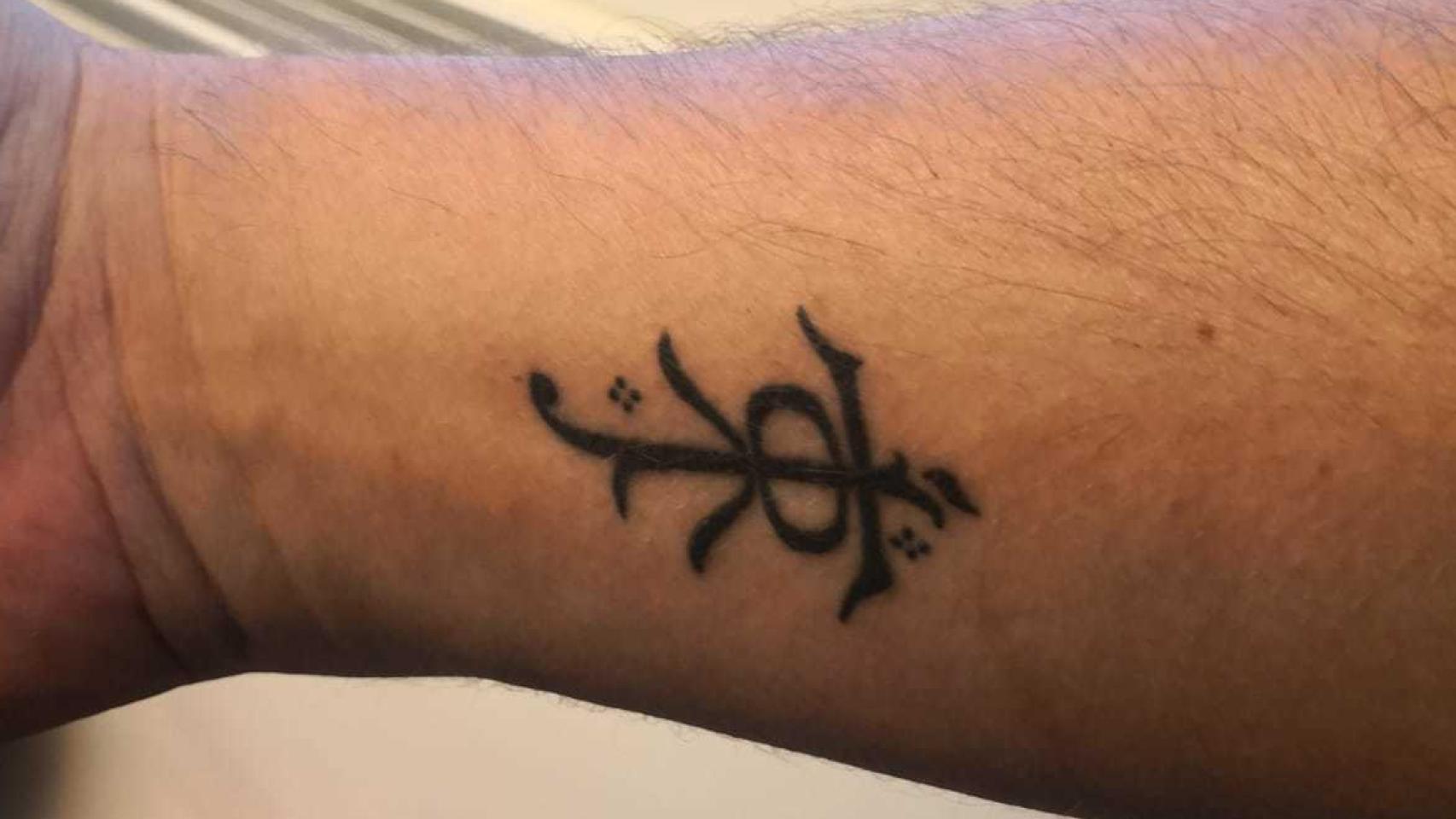 Tatuaje de Raúl Lobato