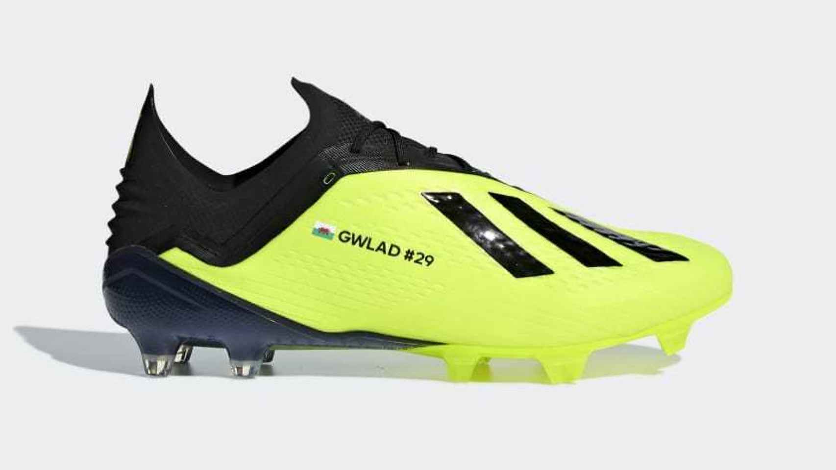 Botas edición limitada de Gareth Bale. Foto: adidas.co.uk