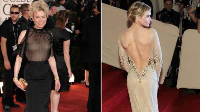La actriz Renée Zellweger atribuyó a la dieta líquida su radical pérdida de peso.