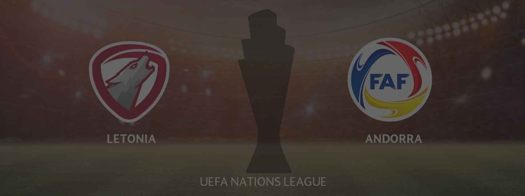 Letonia - Andorra, UEFA Nations League
