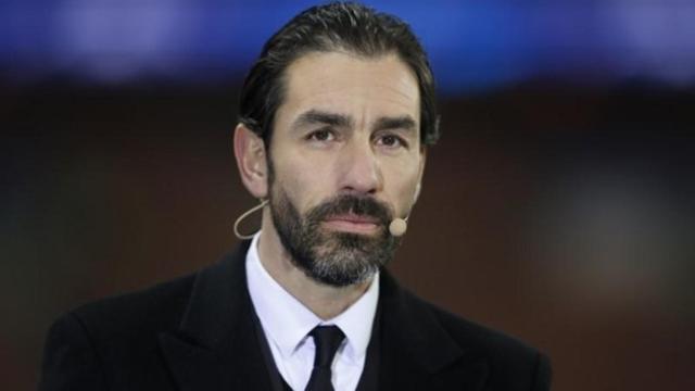 Robert Pires, durante un acto.