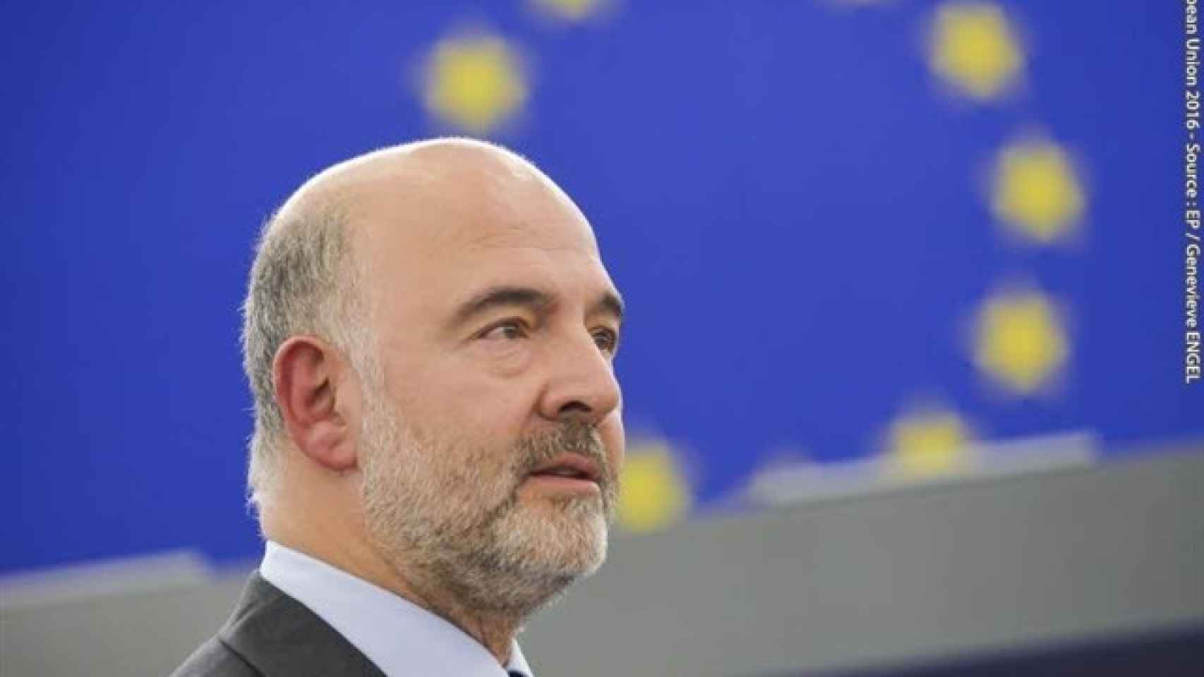 El Comisario europeo de Asuntos Económicos, Pierre Moscovici.