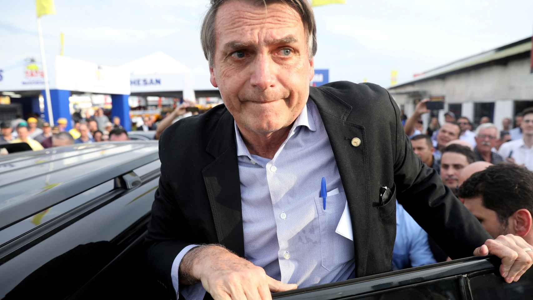 Jair Bolsonaro en una imagen del pasado agosto.