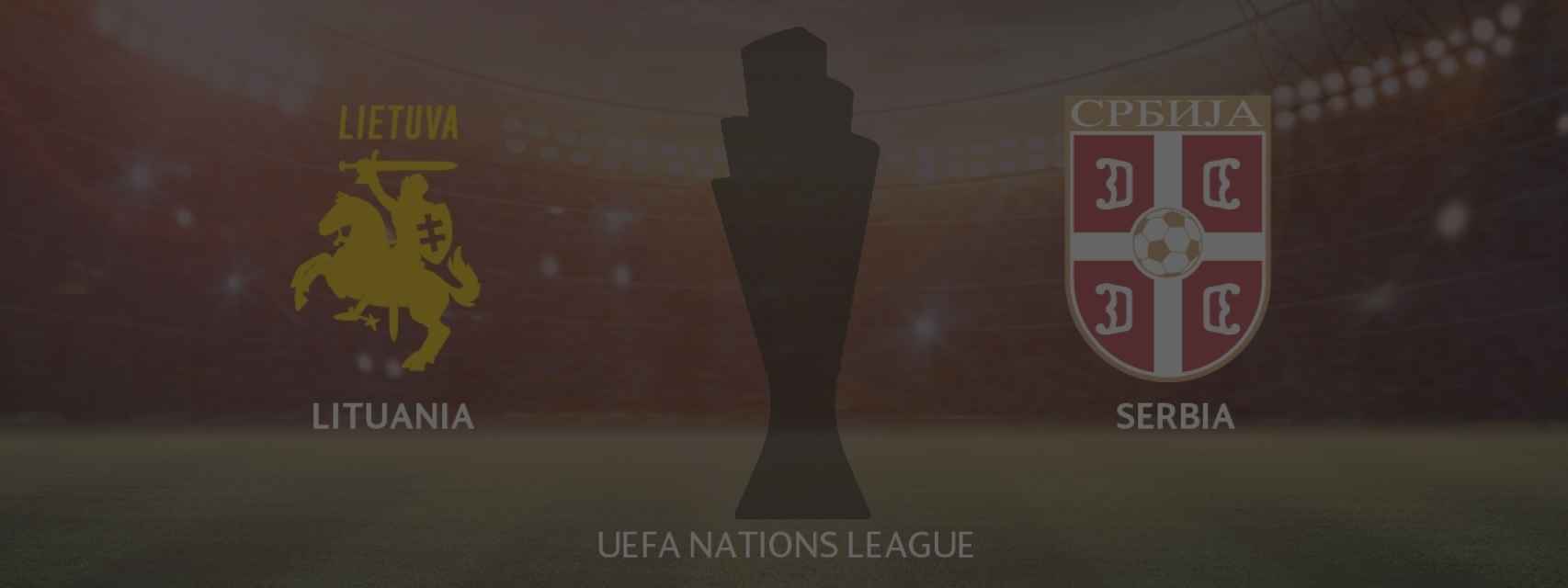 Lituania - Serbia, UEFA Nations League