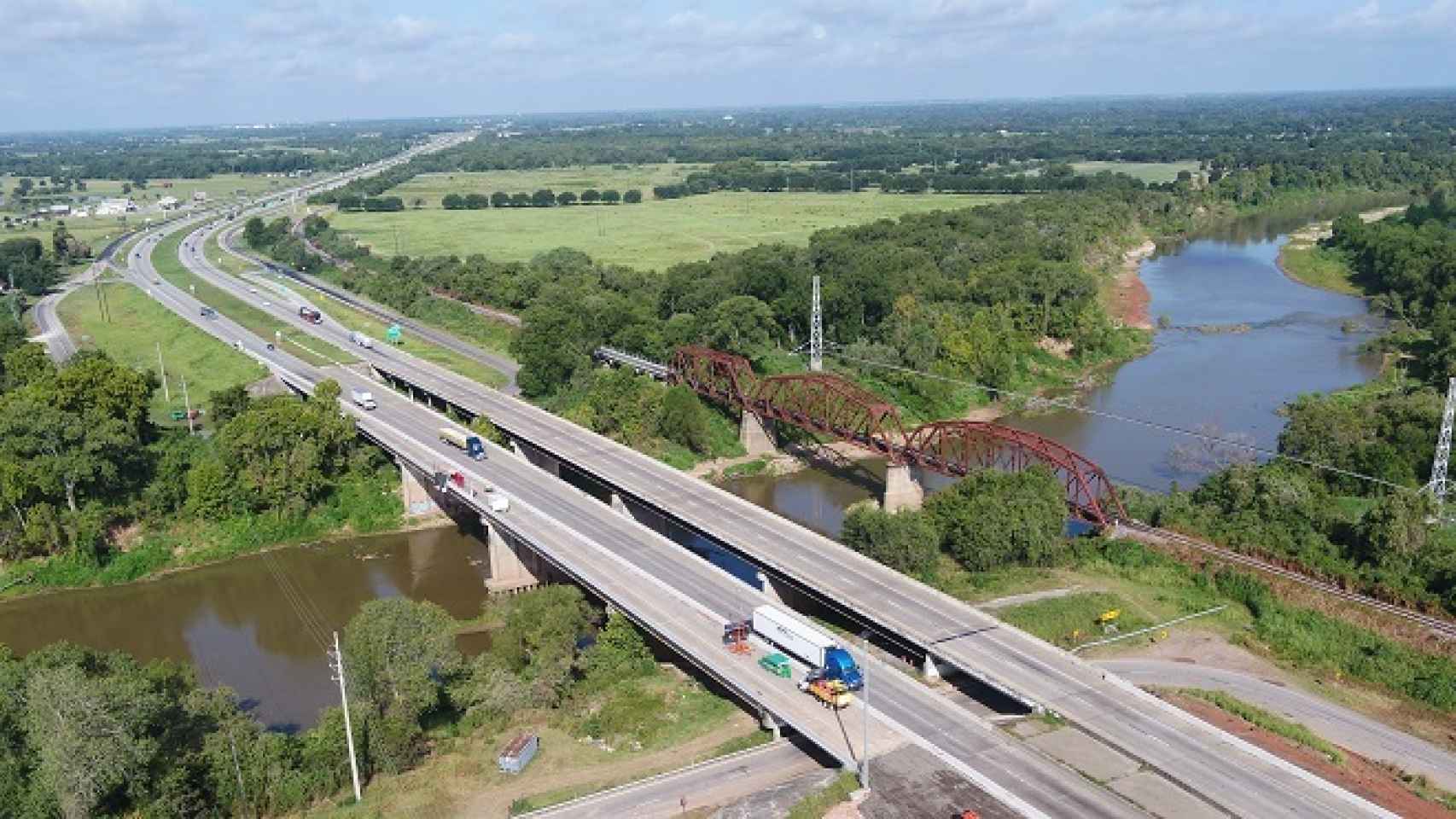 Imagen de una de las carreteras de Texas en las que trabajará Ferrovial.